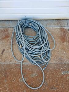 1/4" Air Compressor Hose, 50-100 ft Length, 300 PSI, Brass Quick-Connect Fittings