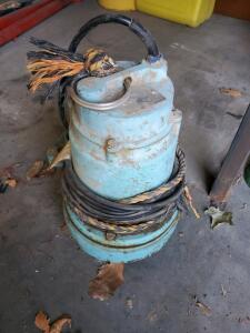 Submersible Utility Pump, 3450 RPM, Cast Aluminum/Iron Construction