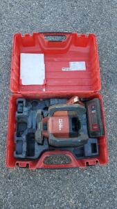 Hilti PR 2-HS Rotary Laser Level with Receiver and Hard Case