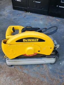 DEWALT D28715 14" Chop Saw&mdash;15A, 4000 RPM, Metal Cut-Off, 120V, Broken (No Blade/Vice Clamp)