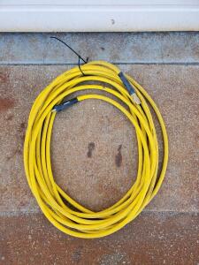 Husky 3/8" x 50' PVC Air Hose, 300 PSI, Brass Fittings