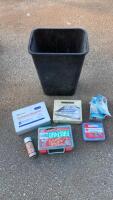 First Aid Only 9302-25M 25-Person Contractor First Aid Kit + Bloodborne Pathogen & Multi-Kit Lot ( Bay 4 )