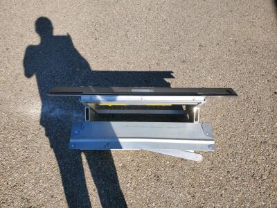 Van Mark Coil Dispenser CD24 &ndash; 24" Portable Sheet Metal Coil Feeder Heavy Duty