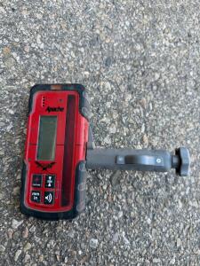 Apache Storm Laser Receiver with Clamp Bracket, LCD Display, mm/inch Units, Audio Signals