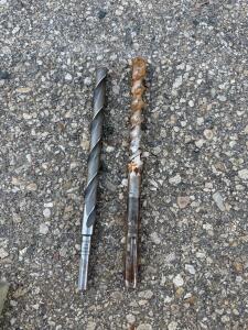 MAG-BIT 3/4" HSS Twist Drill, Taiwan-Made & 3/4" SDS Masonry Rotary Hammer Bit, Heavy-Duty