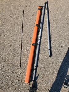 Trimaco E-Z Up 12-Foot Dust Containment Poles with Carrying Case - 2 Telescoping Poles, Accessories