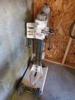 Electric Combination Core Drill Rig with Vacuum Base, Amp Meter, 10" Max Diameter - 2