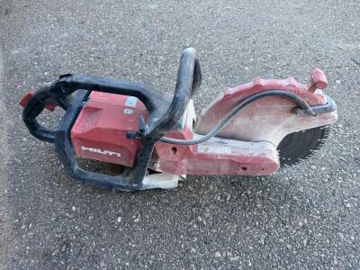 Hilti DSH 700-X 14" Gas Cut-Off Saw 5 HP Concrete Demolition Tool with Water Supply