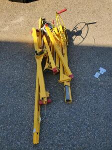Paragon Pro Manual Drywall Lift, 11 ft Reach, 150 lb Capacity, Tilting Cradle