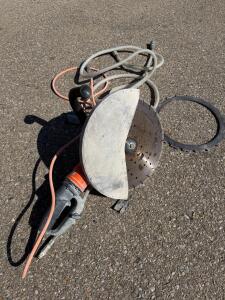 WEKA TS40 Electric Concrete Wall Saw, 16" Blade, 3700/6500W, 230/400V, Germany, Extra Blade