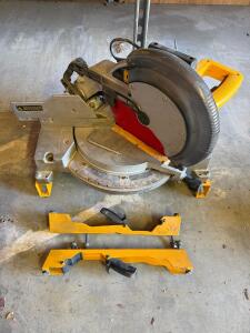 DeWalt DW705 12" Compound Miter Saw, 13A, 4000 RPM, USA, Extensions, SN 71217