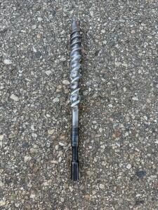 SDS Max Rotary Hammer Drill Bit, 1" Diameter, 16" Length, 4-Cutter Carbide Tip, Made in Germany