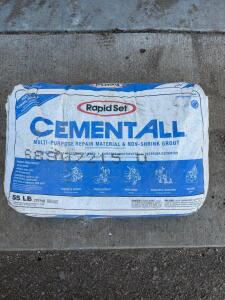 Rapid Set Cement All 55 LB Bag, Multi-Purpose Repair Material & Non-Shrink Grout, ASTM Certified