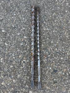 SDS-max Rotary Hammer Drill Bits 1 1/8" Diameter, 21" Length, Spiral Flute, Concrete/Masonry