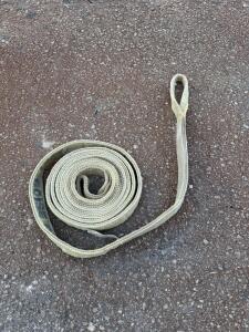 BRS EE2-902 Nylon Web Sling, 20 ft, 2 in Wide, 6,200 lb Vertical Limit, 12,400 lb Basket