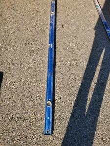 Empire em71.78 78&rdquo; (200cm) Magnetic Aluminum Box Beam Level, 3 Vials, Blue