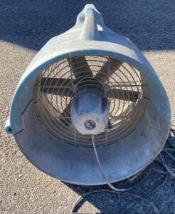 Dri-Eaz Jet CXV Air Mover, 3200 CFM, 3-Speed, 0.25 HP, 115V ( Powers On ) ( Carport)