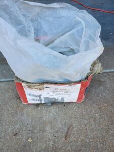 PRO SDS Self-Drilling Screws, #8 x 1" Phillips Pan Head Zinc, Approx. 1,000 Bulk Box Opened Box