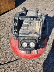 Porter-Cable C2002 6-Gallon 150 PSI Pancake Air Compressor, 2.6 SCFM @ 90 PSI, Oil-Free