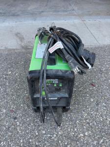 Titanium Stick 225 Arc Welder, 225A, 120/240V, Portable Inverter, Electrode Holder & Clamp Included