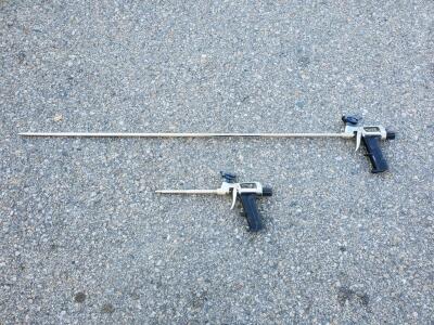 Long and Short Barrel Polyurethane Foam Applicator Guns with Adjustable Flow, Manual Trigger