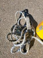 Fall Protection Rope Lifeline/Lanyard Kit with Storage Bucket, 25-50 ft Length, 5/8 inch Diameter - 2