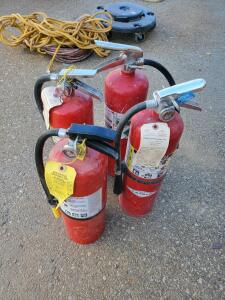 Amerex/Badger 10 lb ABC Fire Extinguishers &ndash; Steel, 2023 Inspection, Fully Charged