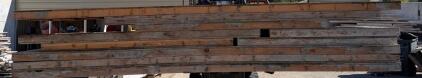 Large 16&rsquo; x 4&rsquo; Wood Concrete Formwork Panels, Plywood Face, Heavy Duty, Lot of 8