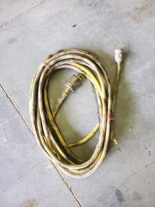Pass & Seymour Tigergrip Heavy-Duty Locking Extension Cord, 20A, 125V, 25-50 ft
