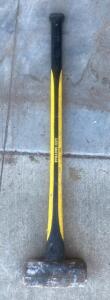 Collins Axe 8 lb Sledgehammer, 36 in Fiberglass Handle, Yellow/Black, Forged Steel Head ( Bay 2 )