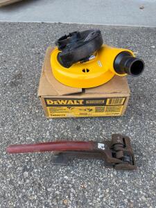 DEWALT DWE46170 7" Surface Grinding Dust Shroud, Compatible with 7" Angle Grinders, Original Packaging