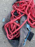 SafeWaze 360-00004 Rope Grab Fall Protection Device with 50 ft Red Copolymer Lifeline - 3