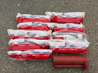 Hilti HIT-AT 200-R v3 Chemical Anchor System with HIT-CR 500 Dispenser, 10 Tubes, 500 ml Each