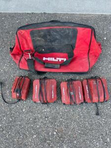 Hilti C 8-22 and C 4/36-350 Battery Chargers with Carrying Bag