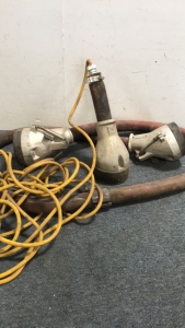 (3) Heavy Duty Train Connectors with Heavy Guage Wire