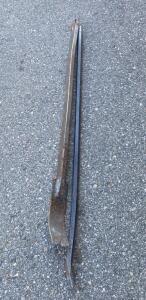 Vintage Railroad Spike Puller and Lining Bar &ndash; Steel Construction, 36&ndash;42 in Length ( Bay 2 )