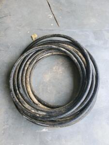 High-Pressure LPG Gas Hose, 1" ID, 1.5" OD, 350 PSI Max, 20-30 ft Length, Used
