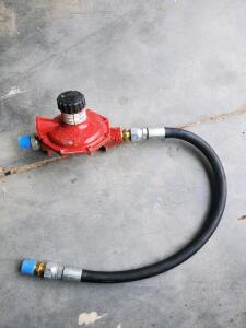 Sherwood 900HPS3 High-Pressure LP Gas Regulator with Hose Assembly