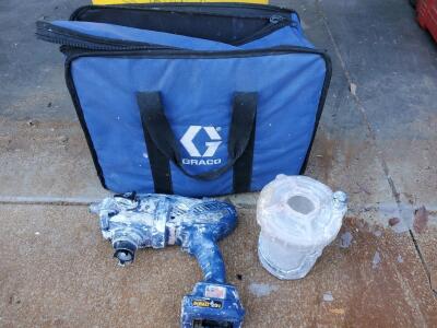 Graco Ultra Cordless Handheld Airless Paint Sprayer w/DeWalt 20V Battery & Bag
