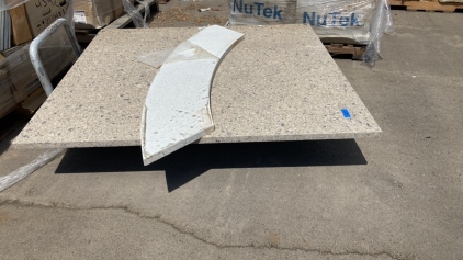 Granite Slabs On a Dolly