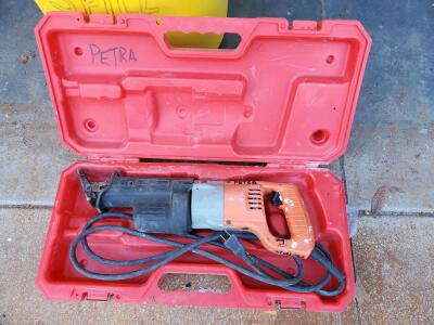 Milwaukee Sawzall Corded Reciprocating Saw, Red Case, 120V, 11-13A, Used, Heavy Duty