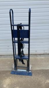 Appliance Hand Truck with 700 lb Capacity, Steel Frame, 8" Rubber Wheels, 14' Strap - Bay 5