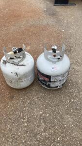 Manchester 20 lb Steel Propane Gas Cylinder with OPD Valve and USA Label (Pair)- Bay 5