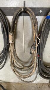 25 ft 2/0 AWG Black Single-Conductor Power Cable with Cam-Lok Connectors, 600V, 290A - Bay 5