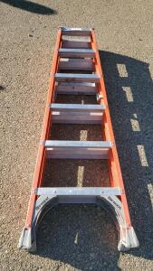 Louisville Ladder FM1506 6 ft Fiberglass Step Ladder, 300 lb Load, Type IA, SHOX Stabilizers