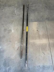 72" Steel San Angelo & Wrecking/Tamper Head Bars &ndash; Heavy-Duty Demolition & Digging Tools