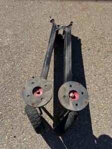 ReechCraft PowerPole Scaffolding Base Cart with 10" Pneumatic Wheels, 650 lb Capacity, USA Made