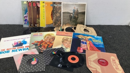 Vinyl Records Including Doris Dat, Bib Newheart and more