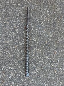 1" SDS Max Rotary Hammer Drill Bit, 18" Length, Carbide-Tipped for Concrete/Masonry