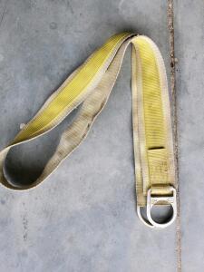 PT YOKE Webbing Lanyard Strap with D-Ring Anchor, 20 kN Rated Capacity